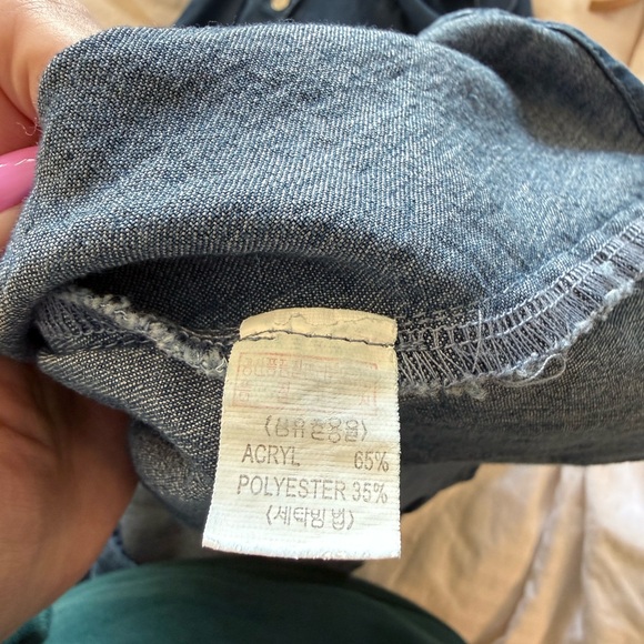 Romantic Denim Country Cowgirl Cottagecore Boho Strappy Dress size 10 - Picture 9 of 9